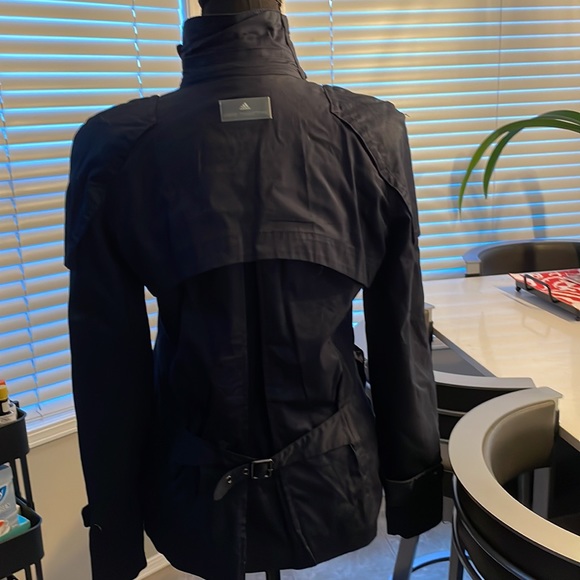 Adidas Stella McCartney Size Small Blue Utility Jacket - Picture 7 of 15